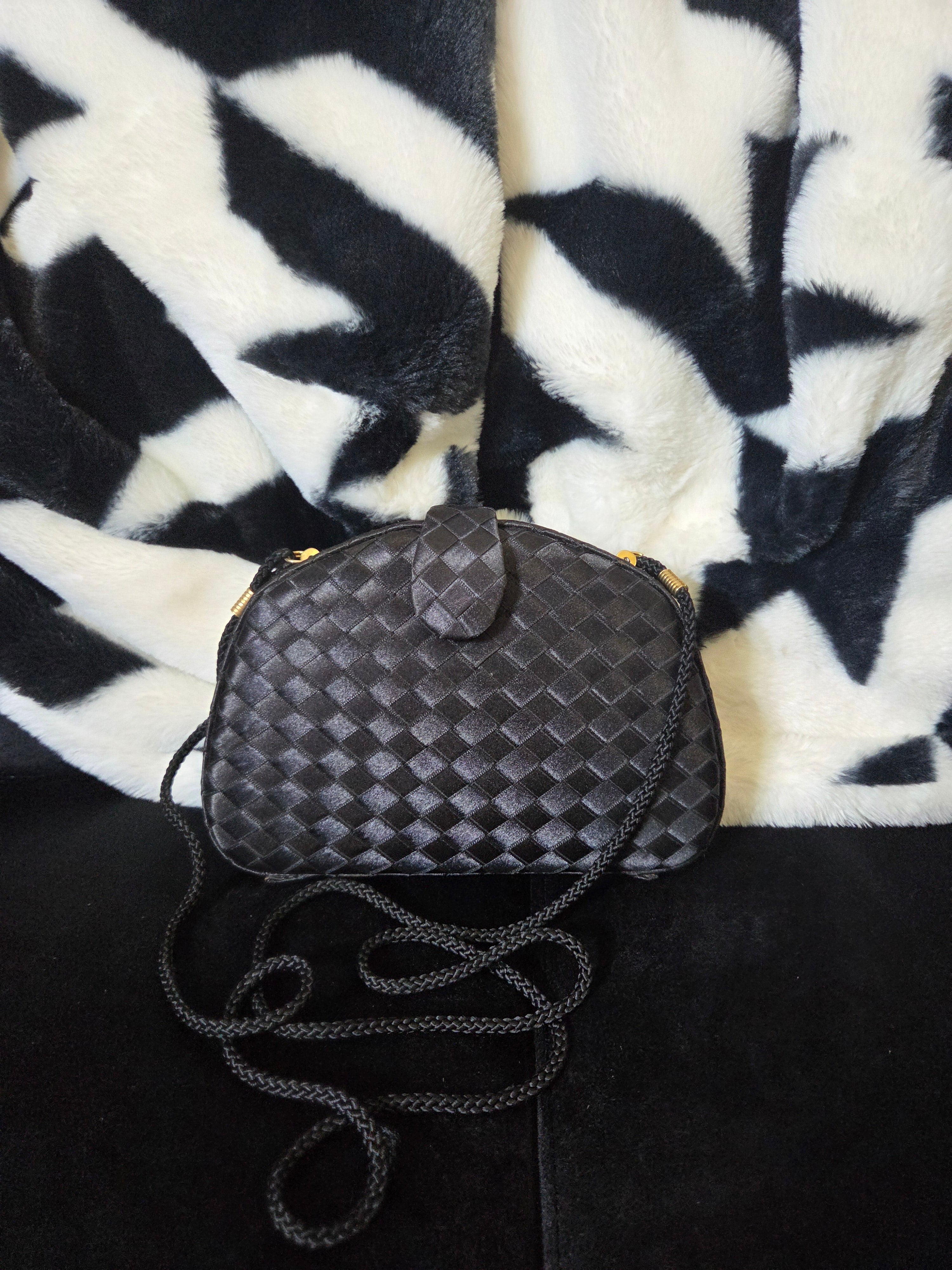 Black Basket Purse