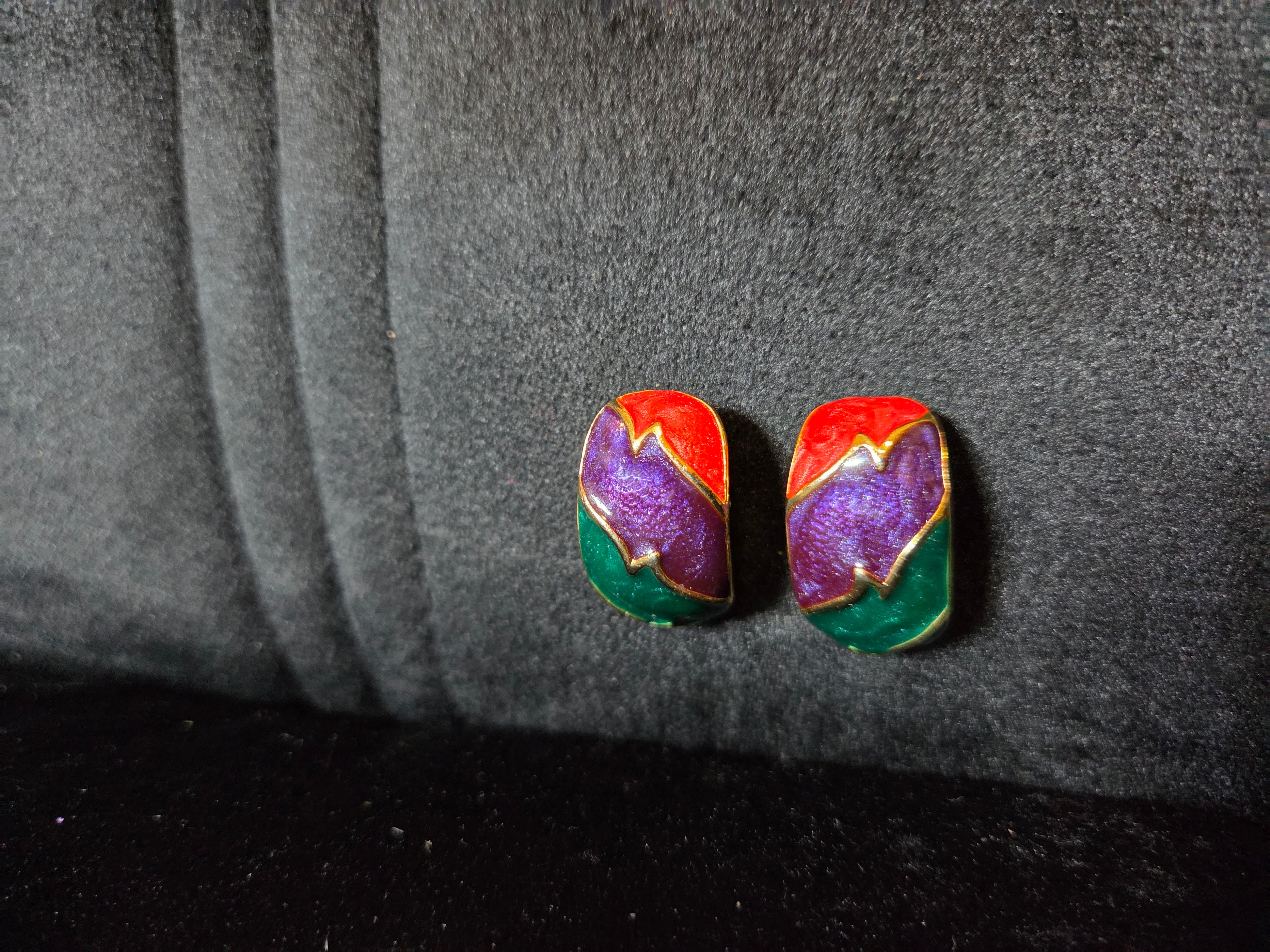 Rainbow Earrings.