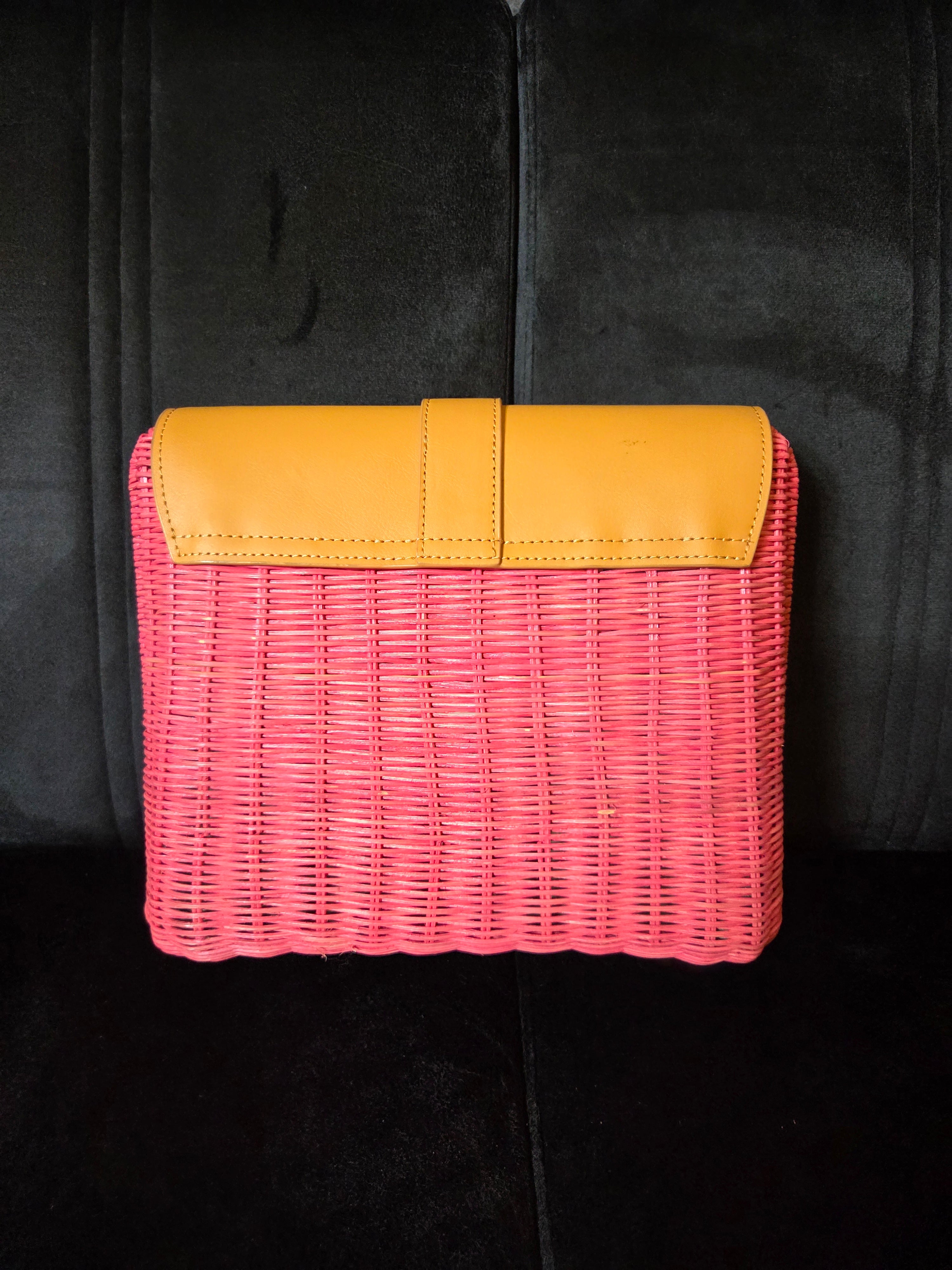 Talbot's Wicker Crossbody Purse