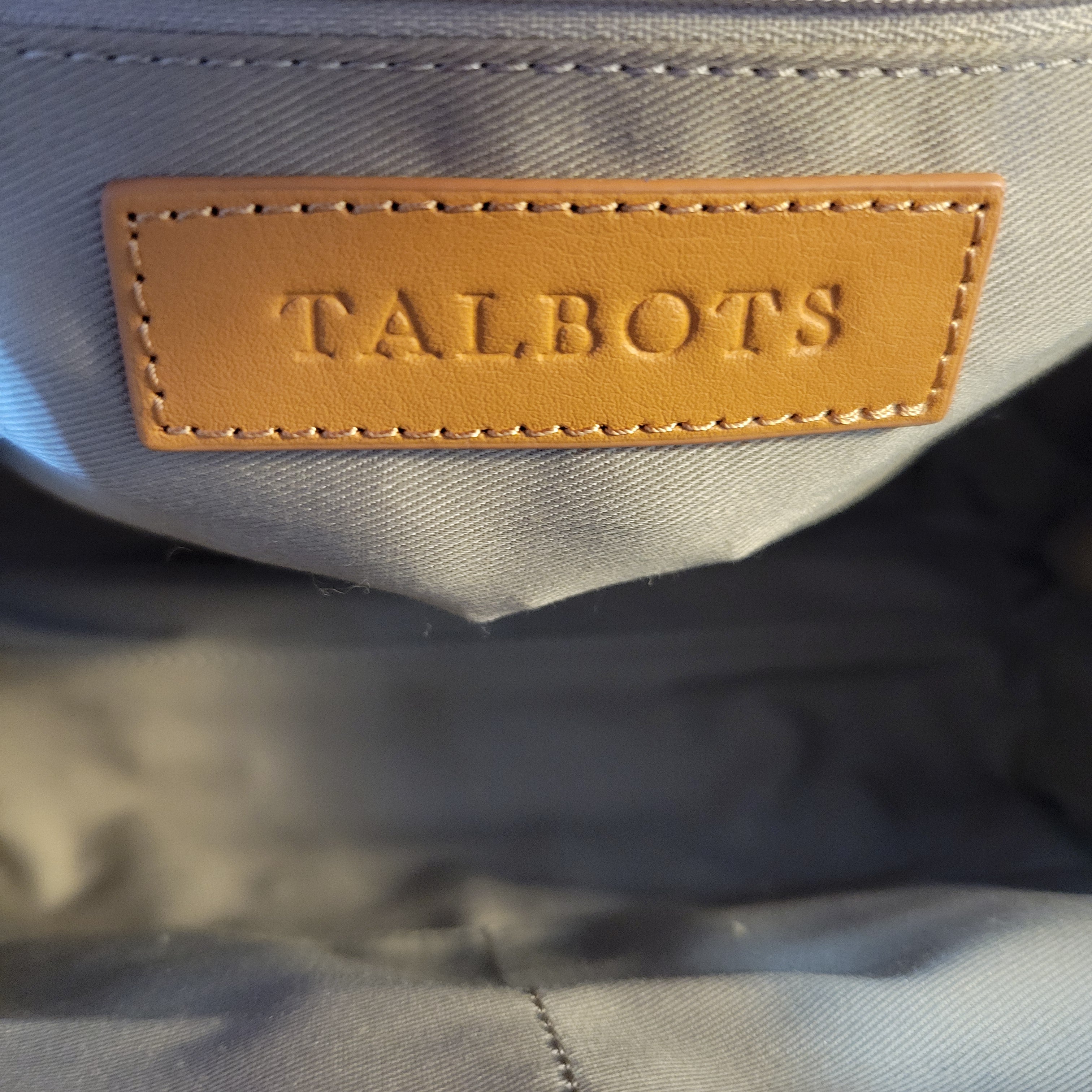 Talbot's Wicker Crossbody Purse