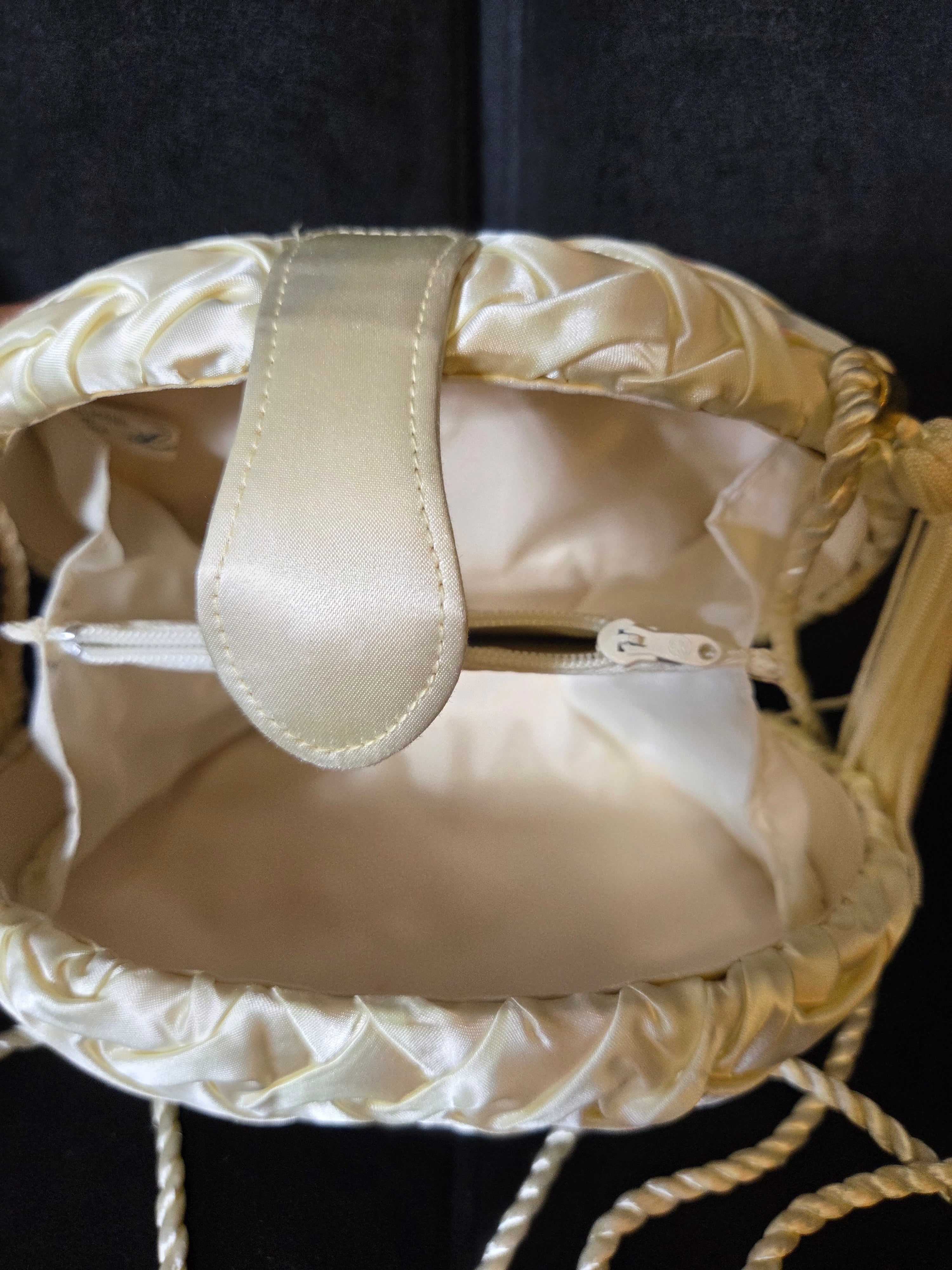 LA REGALE SATIN Crossbody/Shoulder Purse.