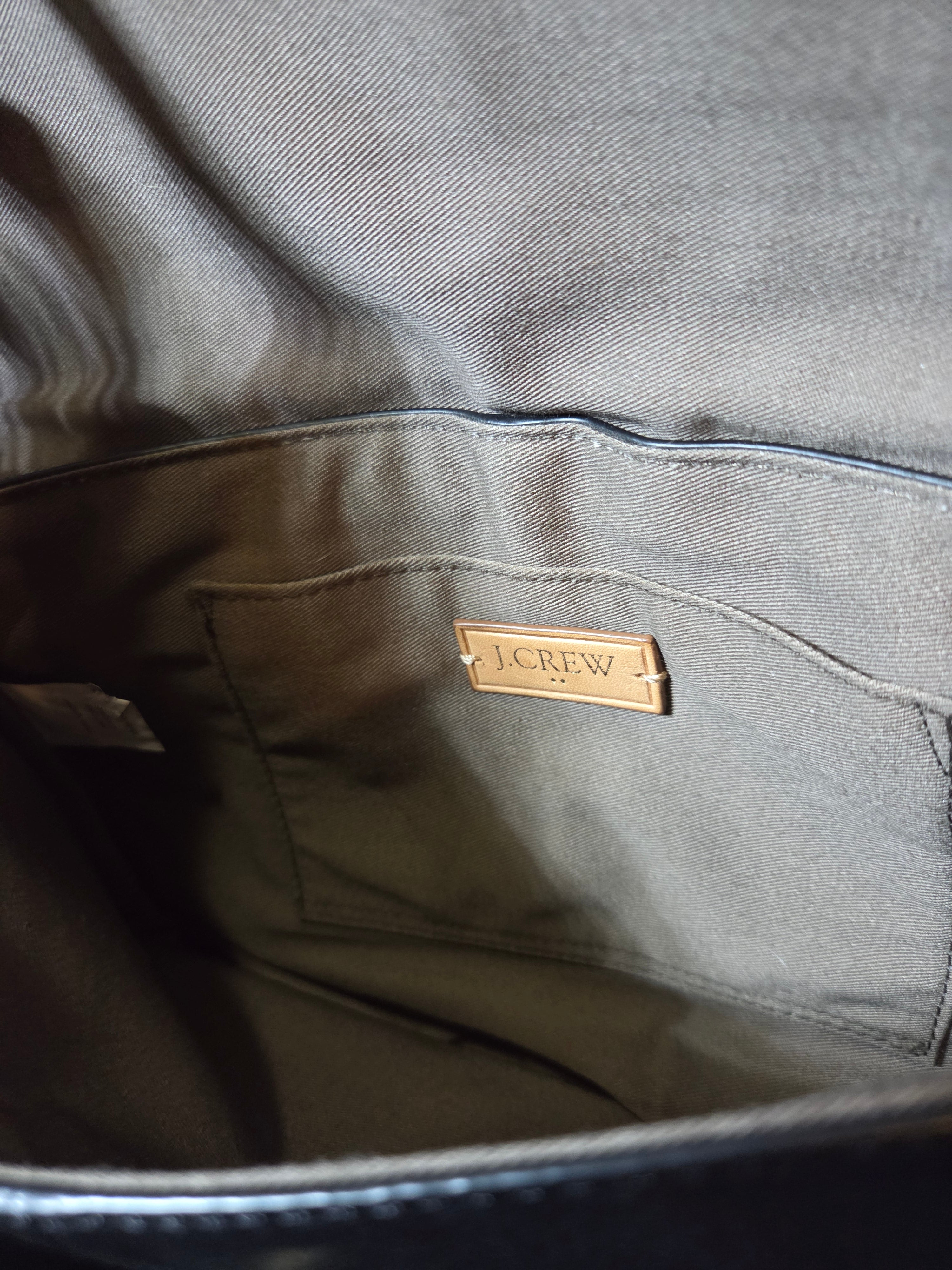 J. Crew 100% Leather Clutch