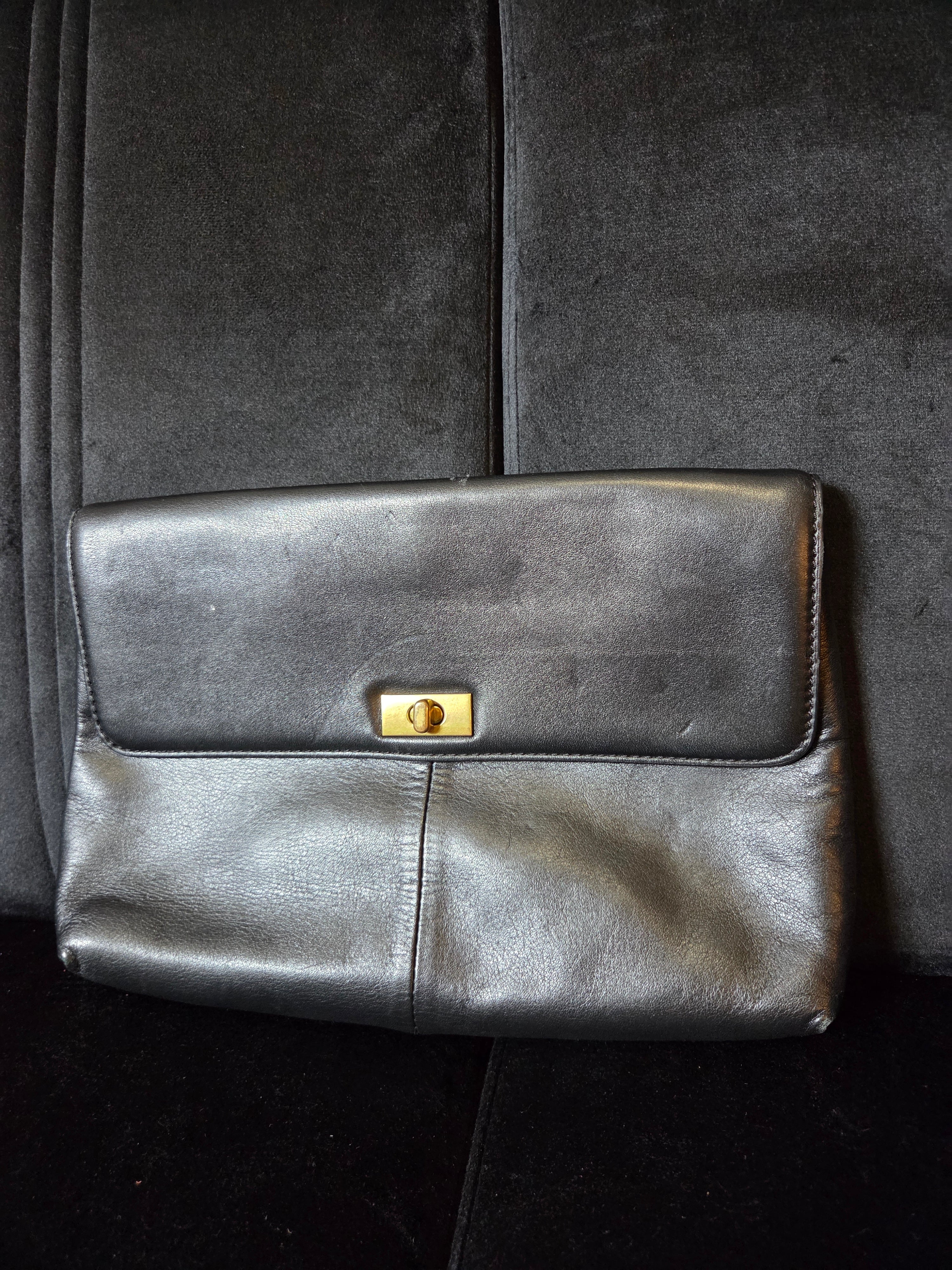 J. Crew 100% Leather Clutch